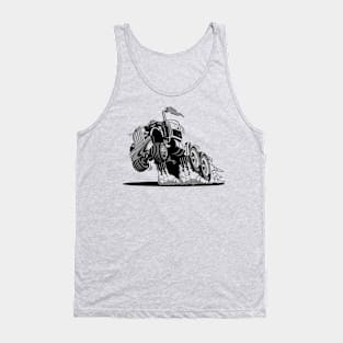 Cartoon truck Tank Top